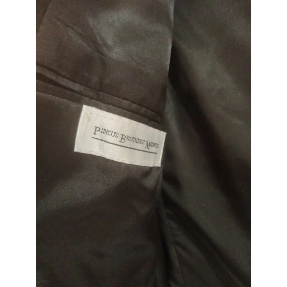 Pincus Brothers Maxwell Mens 100% Pure Cashmere Blazer Sport Coat Black